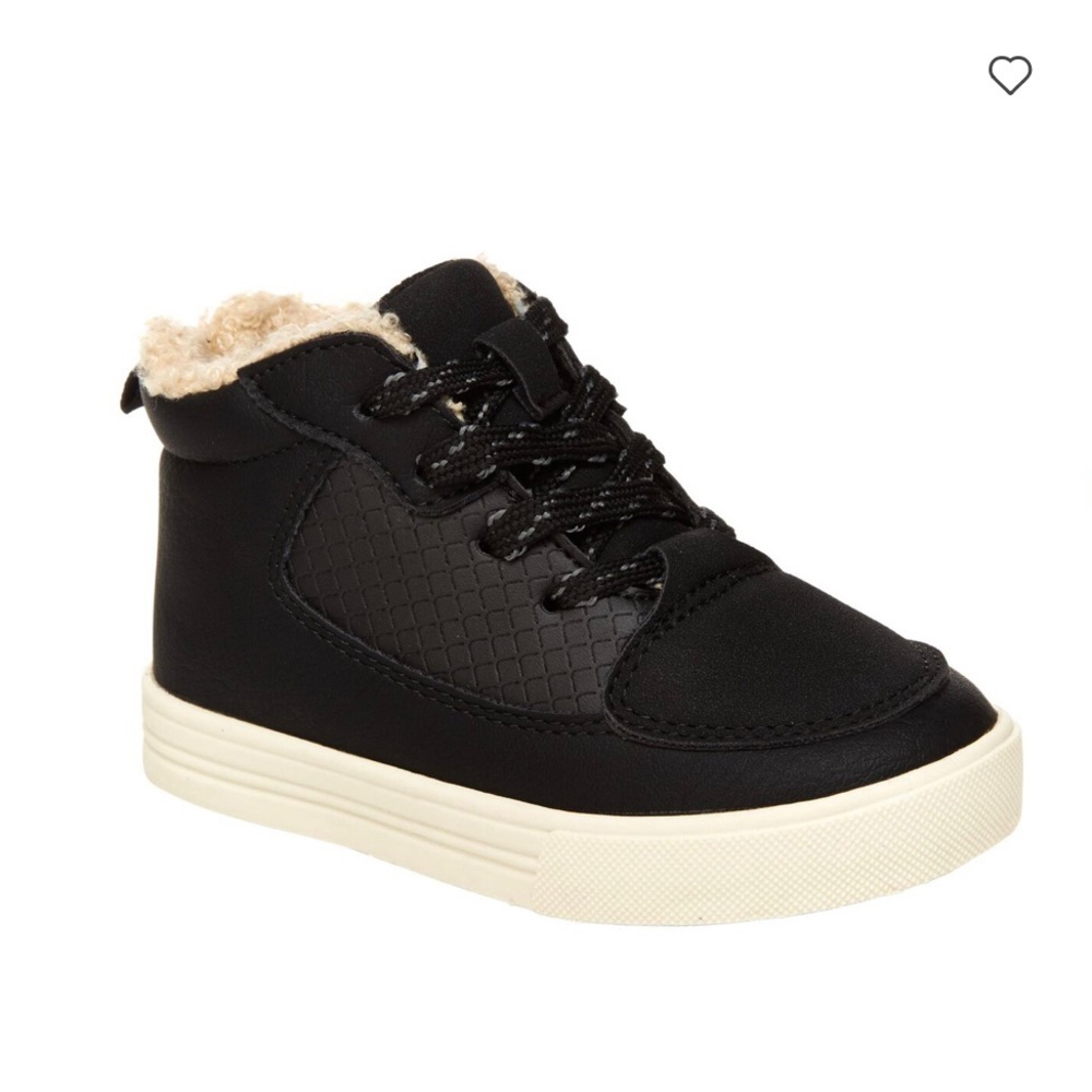 Osh Kosh B’Gosh Toddler Boy Sherpa Detail Lace-Up Sneaker Boot